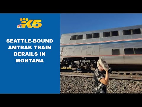 Amtrak train headed to Seattle, Portland derailed in Montana