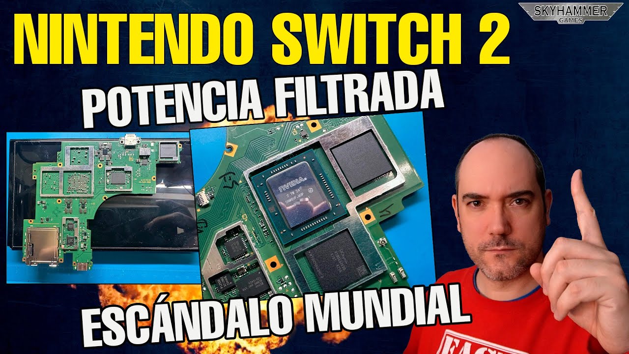 💥LA FILTRACIÓN DE LA POTENCIA DE NINTENDO SWITCH 2 DESATA EL ESCÁNDALO ...