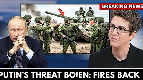 Putin Issues Direct Threat to Washington Over Ukraine Aid We Will Not Back Down / Rachel Maddow 