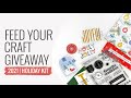 Feed Your Craft Merry & Magical Holiday Kit 2021 | ‼️Giveaway Cosed‼️