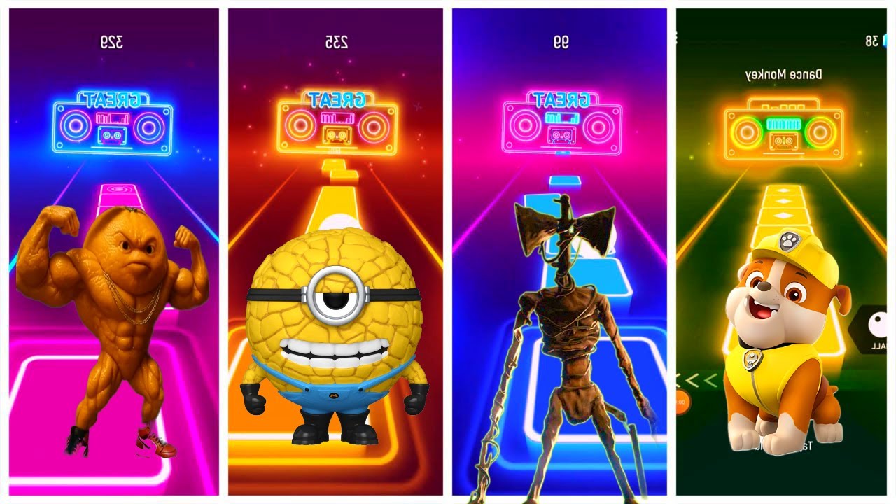 PAW PATROL 🆚 SIREN HEAD 🆚 MINIONS DISPOSABLE 🆚 TUN SAHUR  