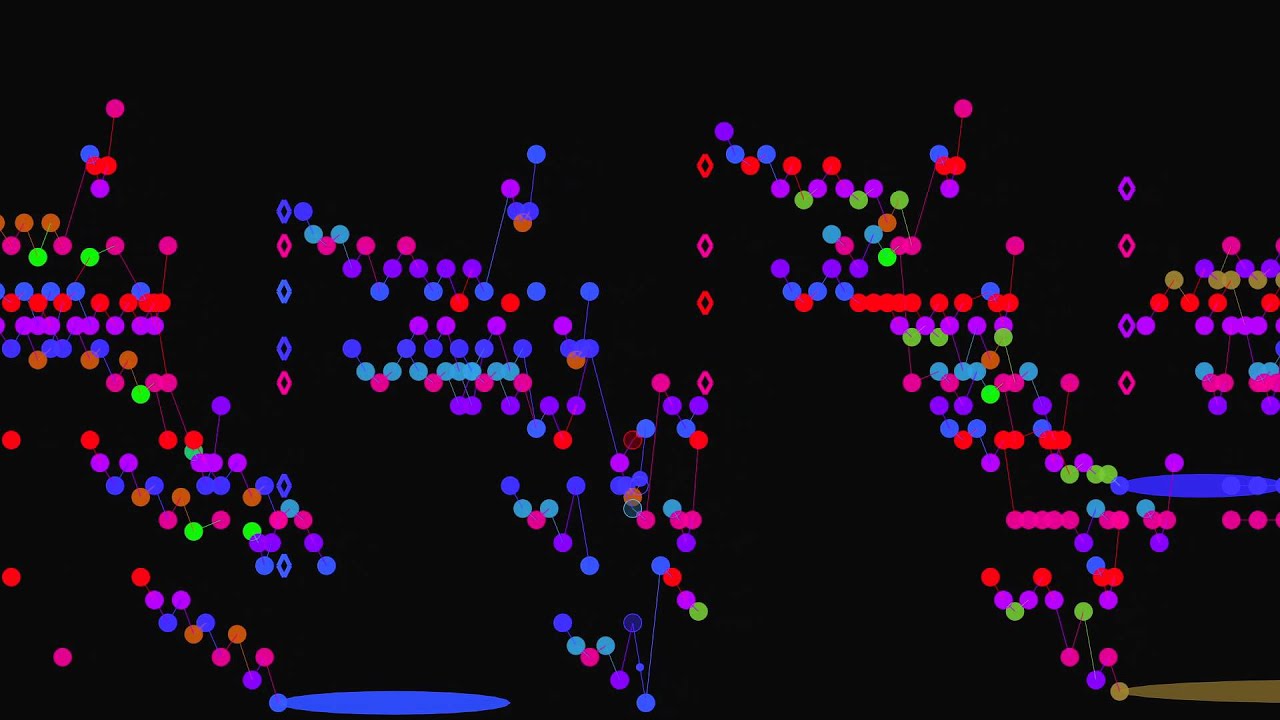 Mendelssohn, String Octet, Scherzo (colored by pitch) 3rd mvt. YouTube