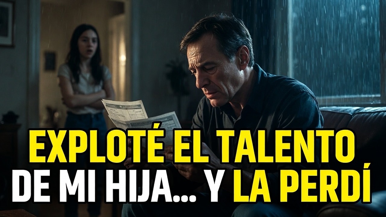 Exploré la inocencia de mi hija para ganar dinero, y ahora la culpa me está devorando vivo.