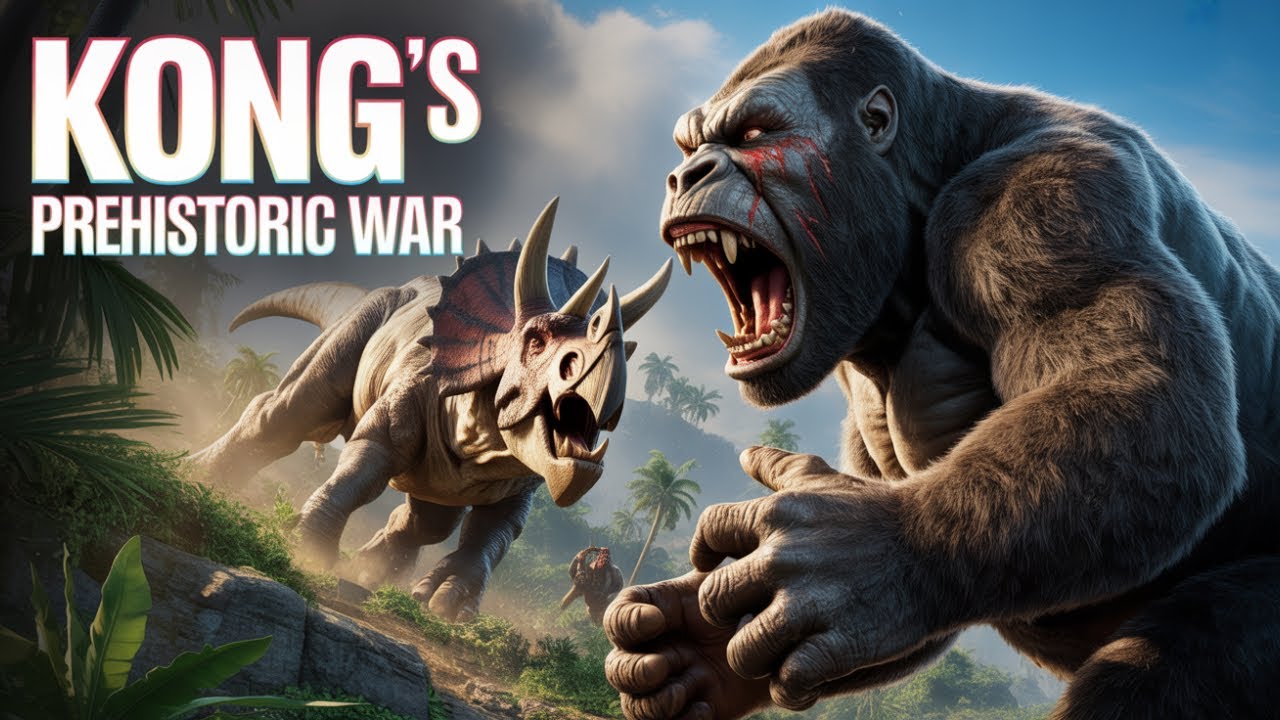 KING KONG Battles MONSTERS of the Ancient World!