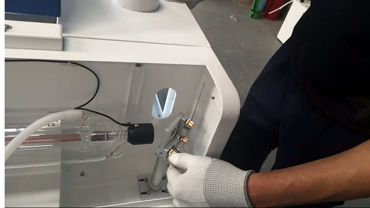 How to adjust laser path for laser cutting machine?