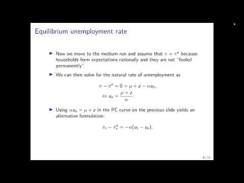 Macroeconomics: The Phillips Curve