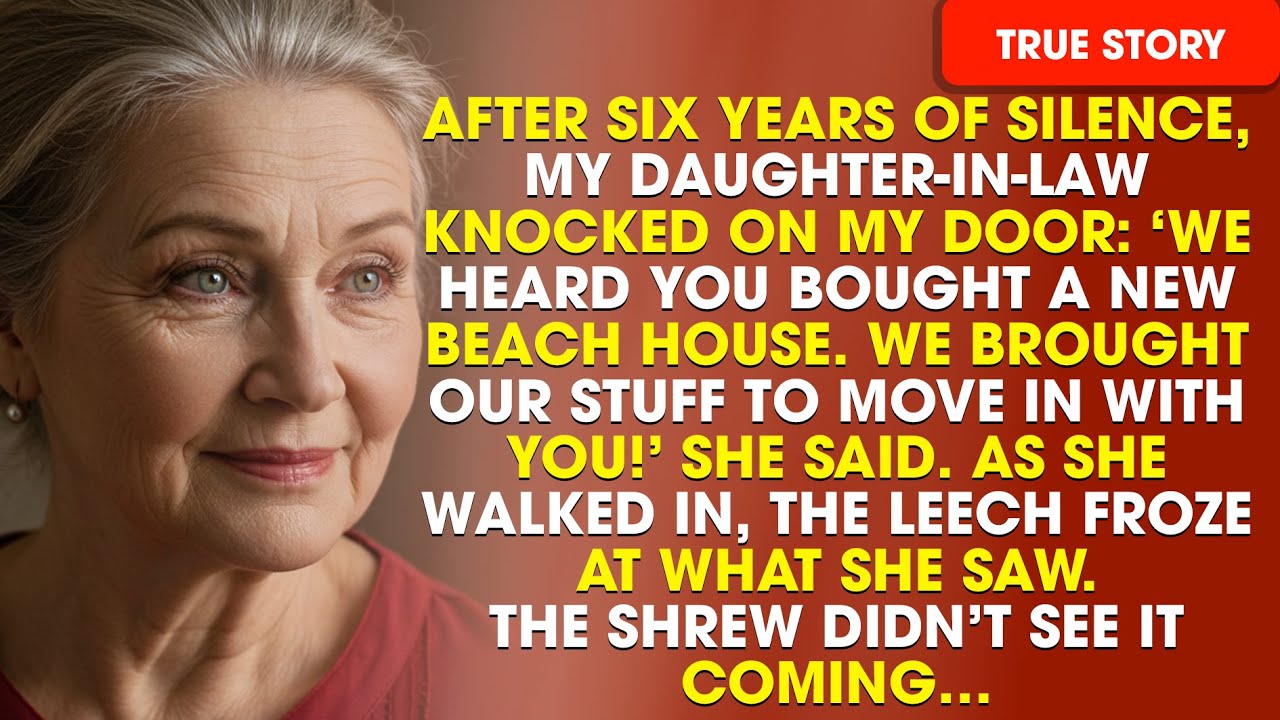 After Six Years of Silence, My Daughter-in-Law Knocked on My Door About My New Beach House