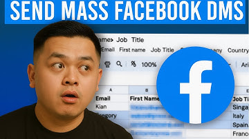 How to Scrape and Send Dms Facebook ( Automated)