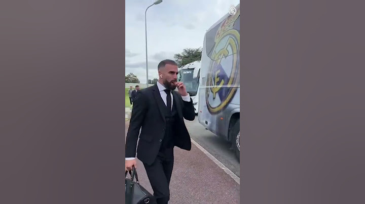 L'arrivée des joueurs madrilènes à Paris