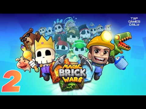 MAGIC BRICK WARS Gameplay Walkthrough Part 2 - iOS | ANDROID