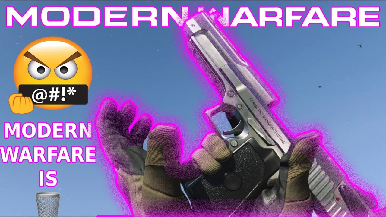 THIS GAME IS PISSING ME OFF!! - Modern Warfare Gun Game (rage moments)