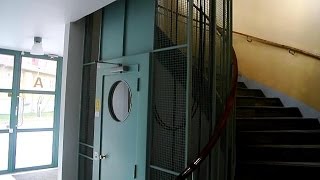 1950s ASEA traction elevator (mod by Elmek) @ Johannesfredsvägen 13, Stockholm, Sweden