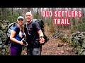 Backpacking OLD SETTLERS Trail in Greenbrier (Great Smoky Mountains)