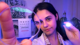 ASMR Medical EYE EXAM Roleplay✨Intense Lights & Visual Triggers