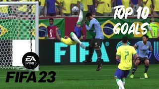 FIFA 23 - TOP 10 GOALS #2 | PS5 [4K60]