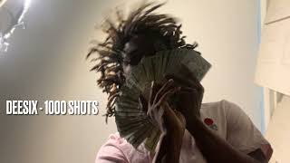 DEESIX - 1000 SHOTS (Official audio)