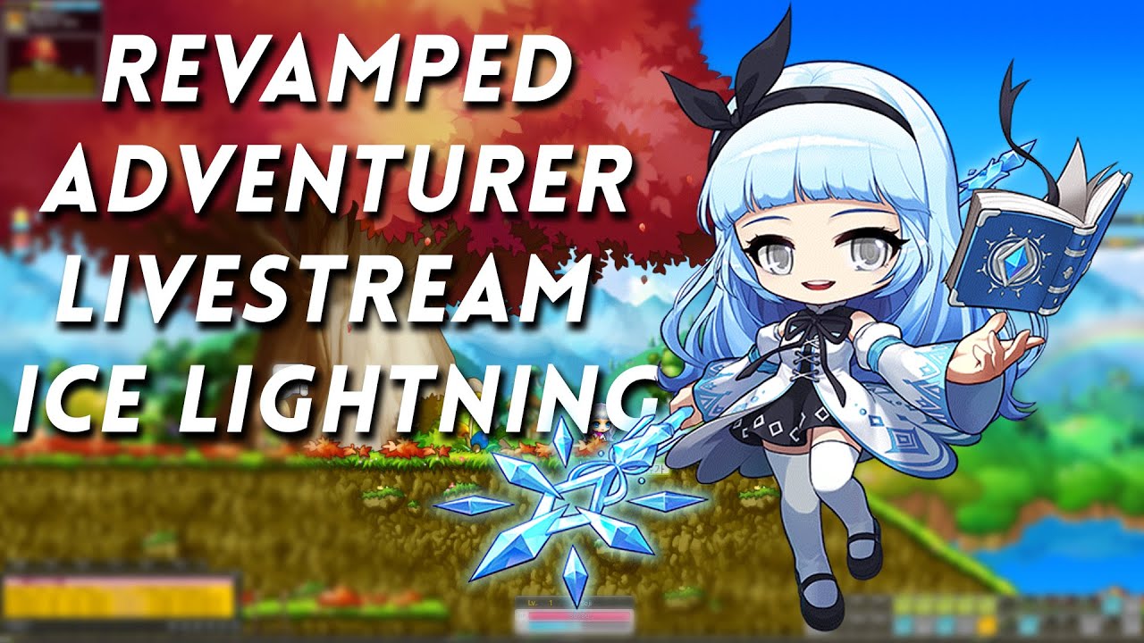 piece of ice maplestory  New Update  [KMS] MAPLESTORY - Let's play Revamped Ice Lightning Mage!