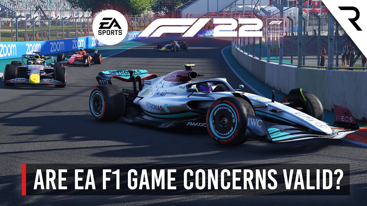 Ea First Racing Game The first signs of EA's growing influence on F1 games with F1 22 - YouTube