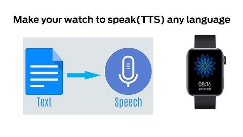 Add Google Text To Speech Service Engine to Wear OS Watch