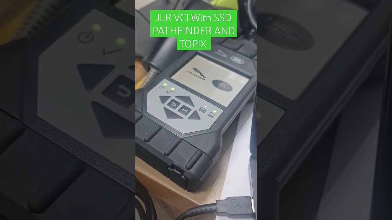 jlr original VCI jaguar landrover with original SSD PATHFINDER WITH online Topix scanner diagnostic
