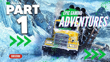 SNOWRUNNER Gameplay Walkthrough Part 1  - FIRST GARAGE | Logitech G29 Gameplay