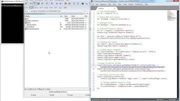 Reporting Tool: Change MySQL Connection String in Report From Node.js - [Shot on version 2015.3]