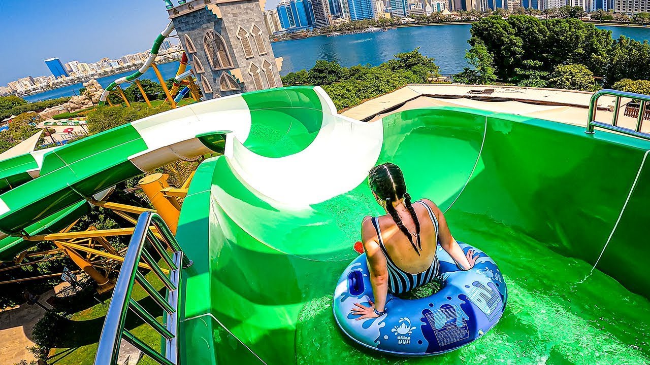 COOL Inner Tube Water Slide at Pearls Kingdom Waterpark