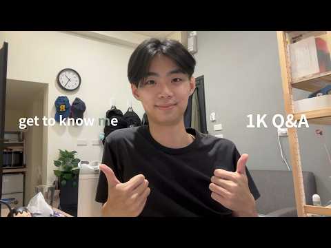 (eng) get to know me ☁️ | 1k q&a