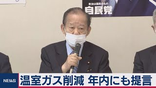 自民　温室ガス削減を年内にも提言（2020年11月11日）