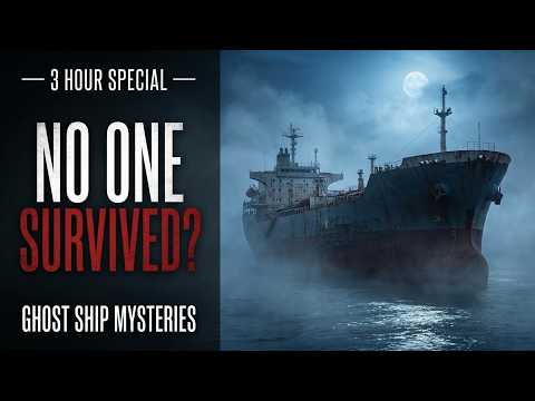 TRUE Ghost Ship Stories for Sleep | Vol. 3 | 3 Hours Maritime Mysteries | Rain Sounds No Ads