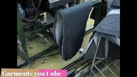 Auto stacker for free over locking Garments production