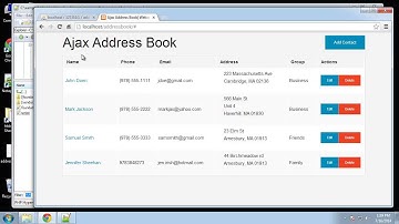 Learn How to Create an Address Book Using PHP and MySQL - Part 4