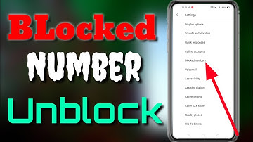 realme 7 unblock number .How To Unblocked Blocked Contact Number