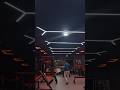 Latest GYM lighting design #gymlighting #interiordesign