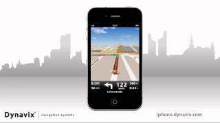 Dynavix iPhone navigation application