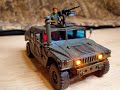 U.S. M1025 Armored Carrier HUMMER, Scale 1/35, RC Conversion and Modification