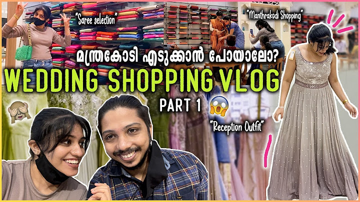 So Unexpected! WEDDING Shopping Vlog! *omg* | Saranya Nandakumar | PART 1
