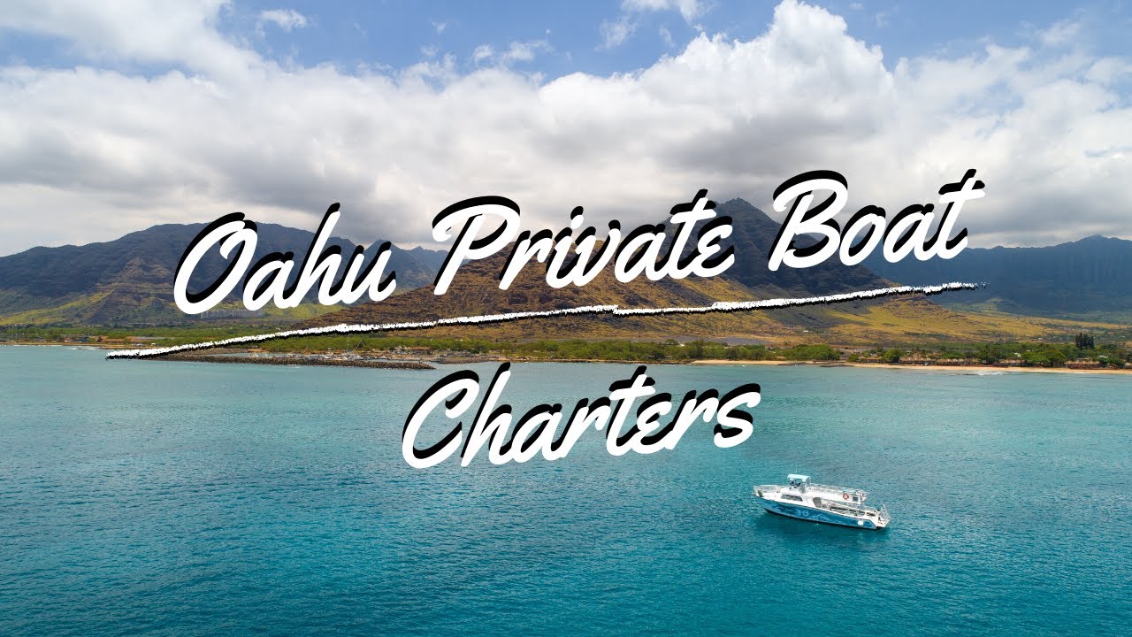 Oahu Hawaii Private Boat Charter - YouTube