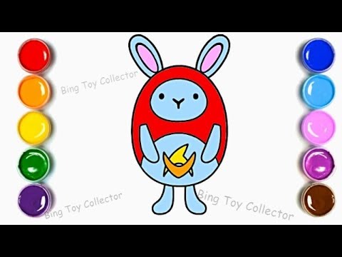 How To Draw Hoppity Voosh Bing Bunny 