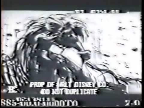 The Lion King 1993 Workprint 2