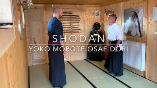 Kokodo Jujutsu Shodan Yoko Morote Osae Dori