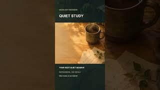 Settle into your next focus session — Study Music: Soft Vibraphone & Mellow Guit