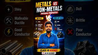 Metals vs Non-Metals FULL Comparison in Shorts / class -10