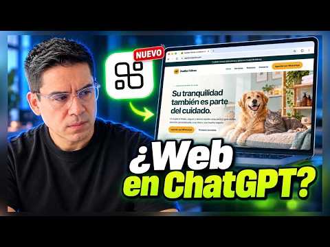 Cómo crear una página web con ChatGPT Gratis y Sites y subir a Internet con dominio propio