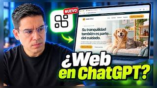Cómo crear una página web con ChatGPT Gratis y Sites y subir a Internet con dominio propio screenshot 1