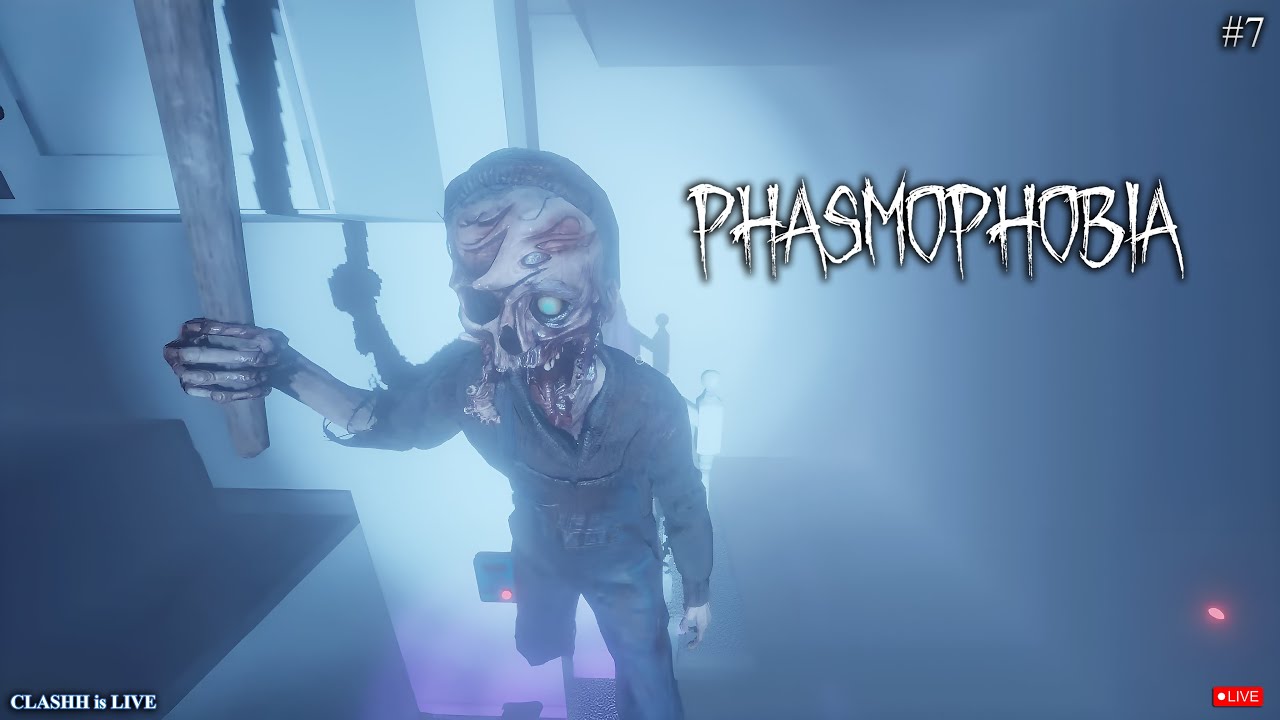 Ghost Caught in Phasmophobia Live | Day 7 - YouTube