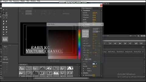 Create, Save and Share Title Templates in Premiere Pro CC