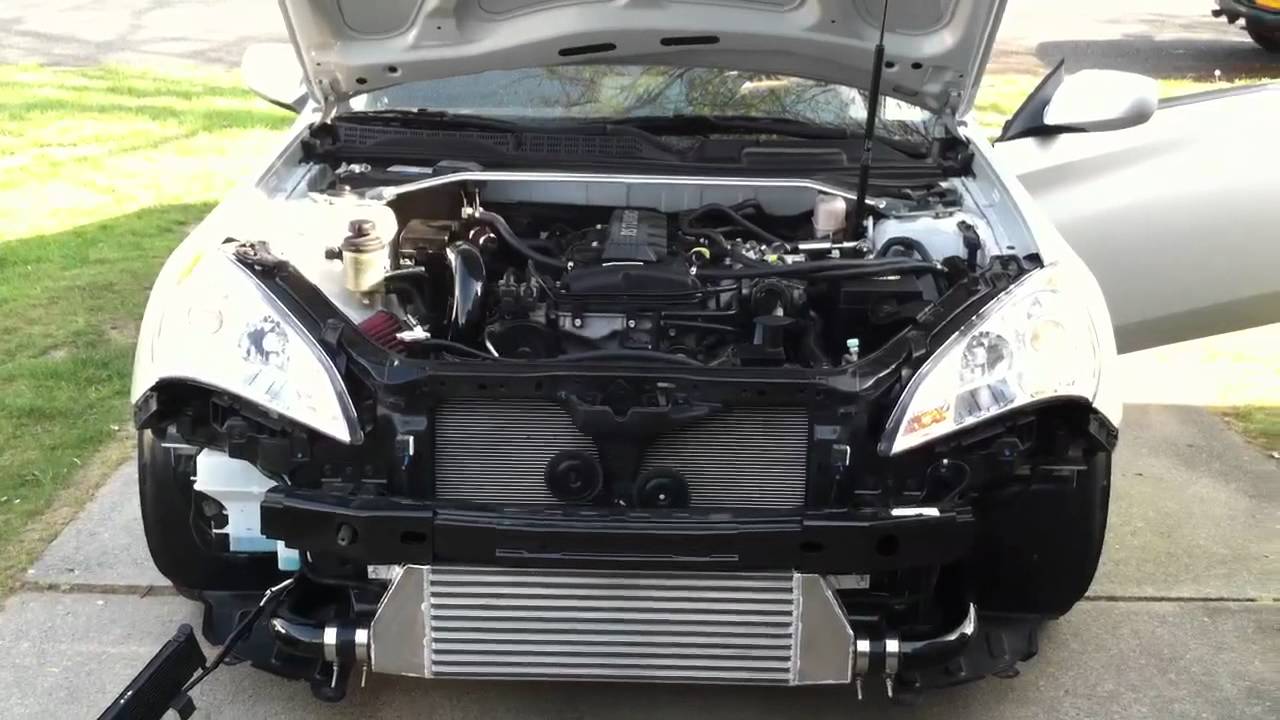 Synapse Intercooler Genesis Coupe YouTube