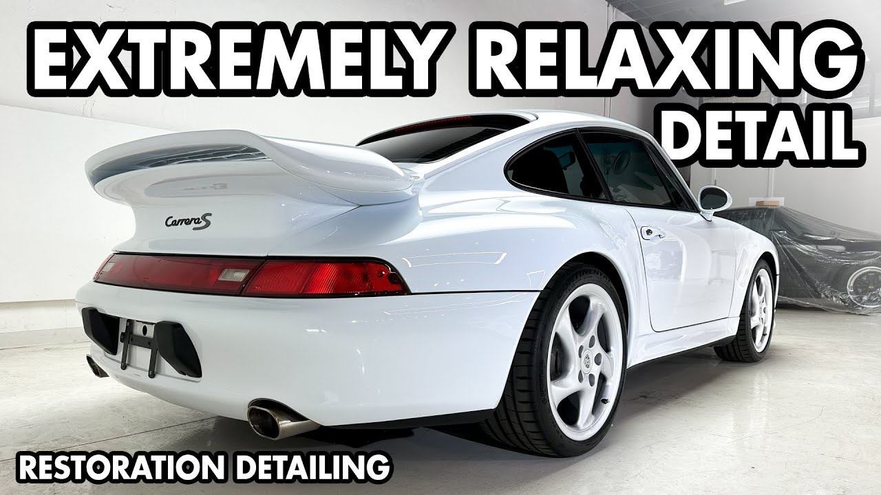 Porsche 993 Carrera S Restoration Detailing - Wash, Polish, & Coating