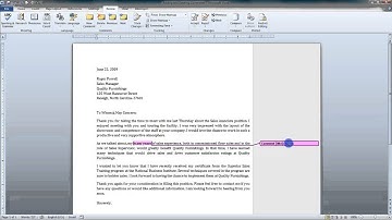 27.1 Adding and Deleting Comments - MS Word (Urdu) - MS Office 2010 Tutorials